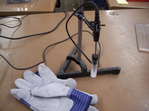 Gloves, Ice, Water, and Wax