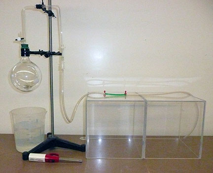 Charles' Law and Gas Pressure Doing Work - Glass Piston