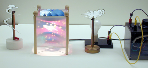Convection Mobiles, Convection Lamp, 100 Watt Light Bulb