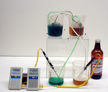 Copper coils and tubing, Digital Thermometers