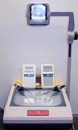 Overhead Projector, Petri Dishes and Water, Digital Thermometer & Probe