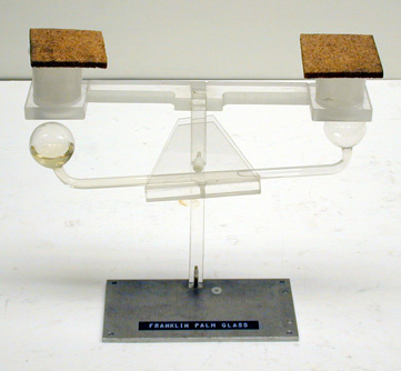 Franklin's pulse glass, Stand for pulse glass