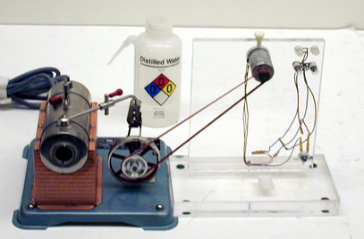 Set up for Steam Engine demo