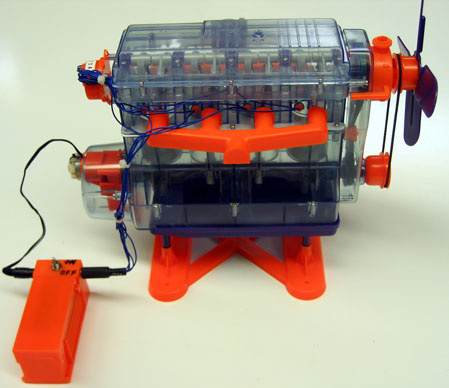Gas Engine Model demo