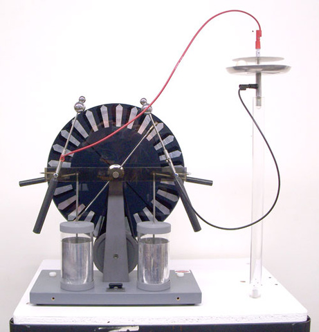 Electrostatic Motor - racing ball assembly