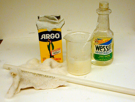 Vegetable Oil and Corn Starch
