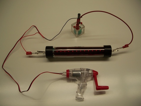 Genecon Generator, 1 farad capacitor