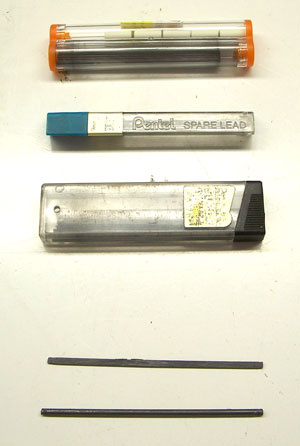Pencil Leads, Ohm meter