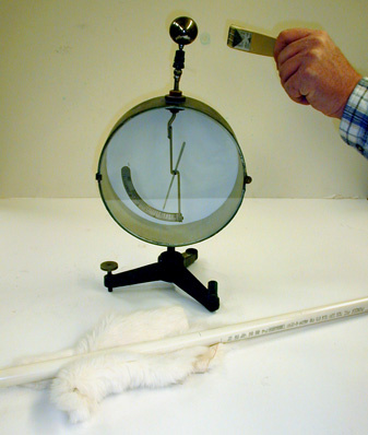 Radioactive Discharge Demo - Electroscope