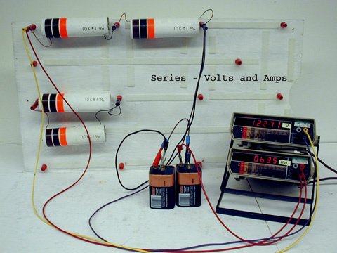 Demonstration board - Volts and Amps