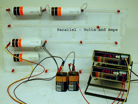 Demonstration board - Volts and Amps