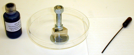 Ferrofluid and Magnet Demo