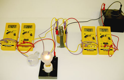Multimeters (4), 24 Volt 8 Amp transformer