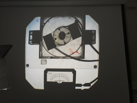 Overhead Motor, Galvanometer.