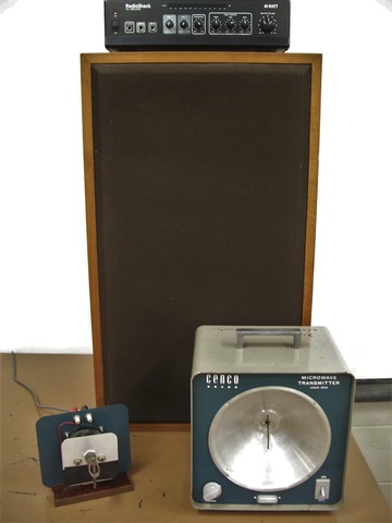 AMP, Transmitter, and Speaker