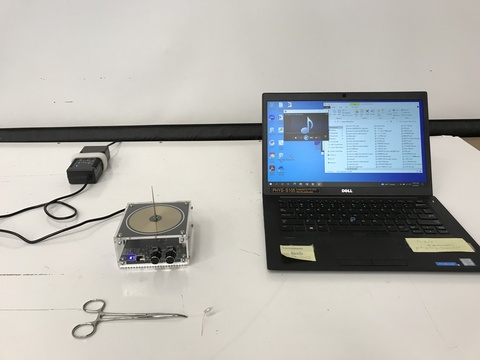 Set up for Singing Tesla Coil Demo