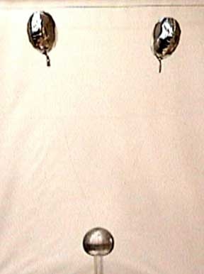 Van de Graaff, Mylar balloons, no.32 magnet wire