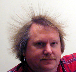 Van de Graaff generator - Hair