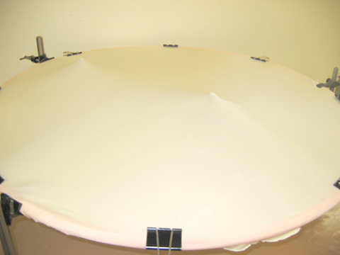 Hula Hoop with Stretched Spandex