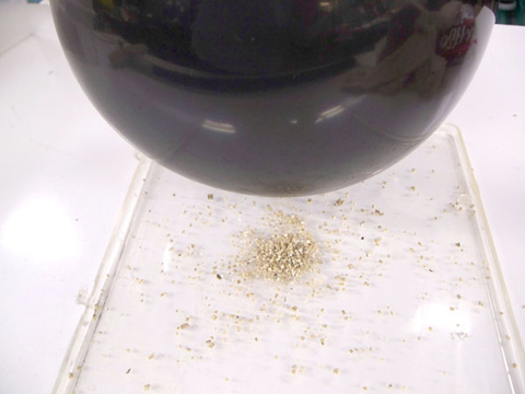 Balloon and Vermiculite