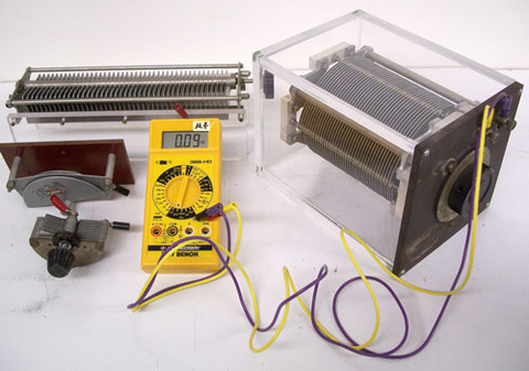 Gang Capacitors / Rotary Capacitors