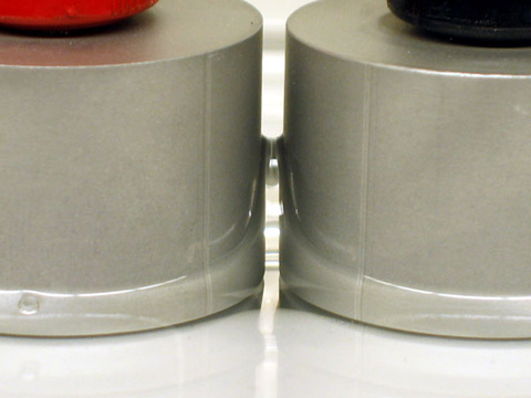 Aluminum cylinder electrodes