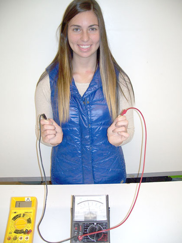 Digital or Analog VOM, leads with exposed ends, 1 Human