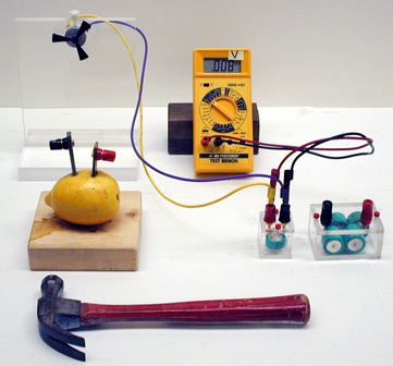 Set up for Lemon Battery Demo