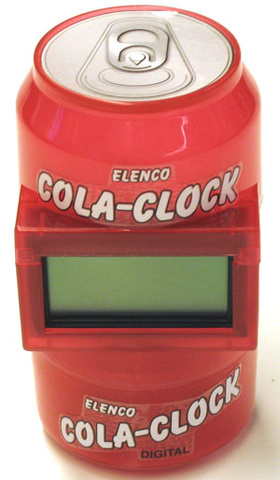 Coke clock with electrodes