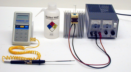 Set up for Thermoelectric Cooler