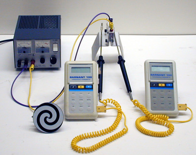 Set up for Thermoelectric Cooler