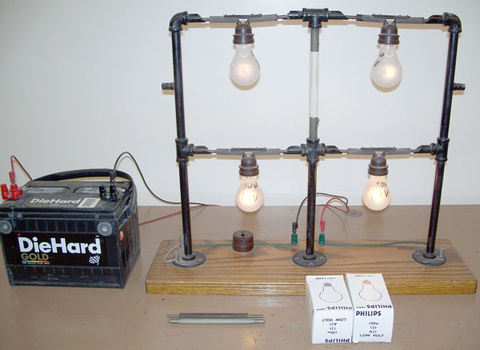 Demo Stand with Bulbs (4)
