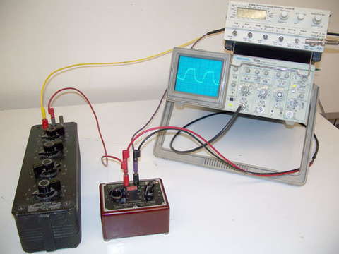 generator, resistor, and capacitor