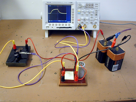 Set up for R-C Time Constants Demo