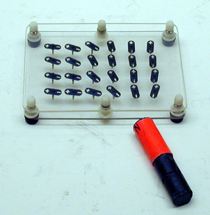 Bar Magnet, Magnetic domain apparatus