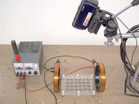 Overhead Magnetic Domain Model
