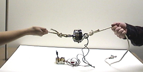 Small Electromagnet, 3 V battery system, 15 kilograms of weight