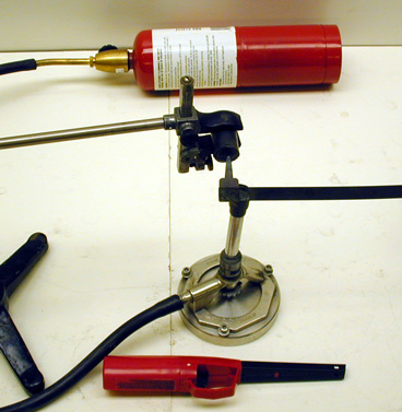  Point on Flexible Rod, Bunsen Burner, and Propane Torch.