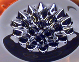 Ferrofluid and Magnet Demo