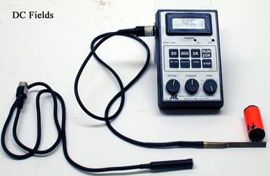 Gaussmeter with Axial and Transverse Probes, Magnet