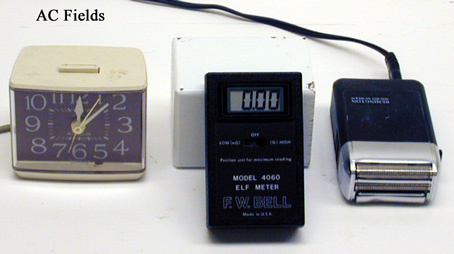 Clock, Shaver, Model 4060 ELF Meter