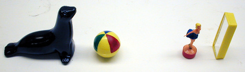 Seal and Ball, Dancing Mary and Magic Mirror