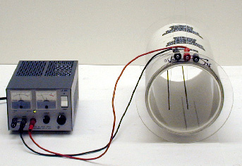 Solenoid, Two Wires, Power Supply