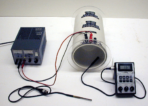 Gaussmeter - Model GM1A and 0 to 20 VDC Power Supply