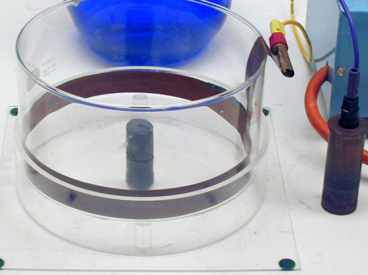 Magnetohydrodynamic Motor Close up 