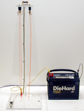 Jumping Wires and 12 V Car Battery