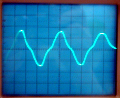 oscilloscope - Generator Trace