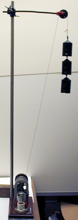 Crank generator with lamp