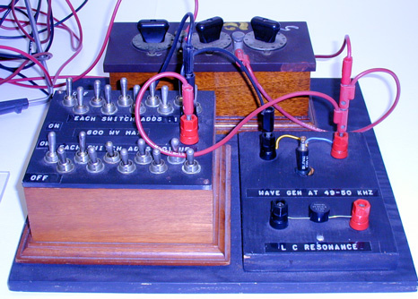 Resonance Circuits Set up 