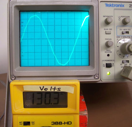 Voltage vs Root Mean Square Voltage
